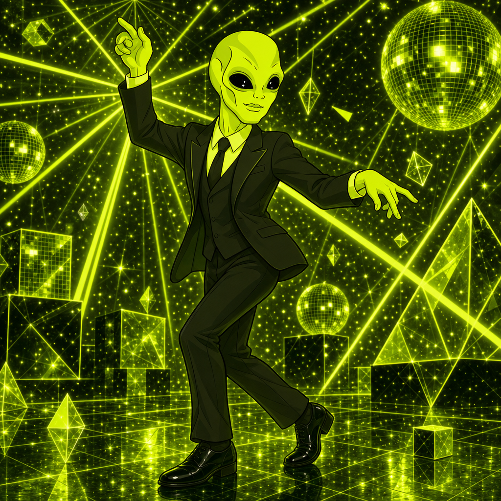 ALIENHOOD — holographic disco