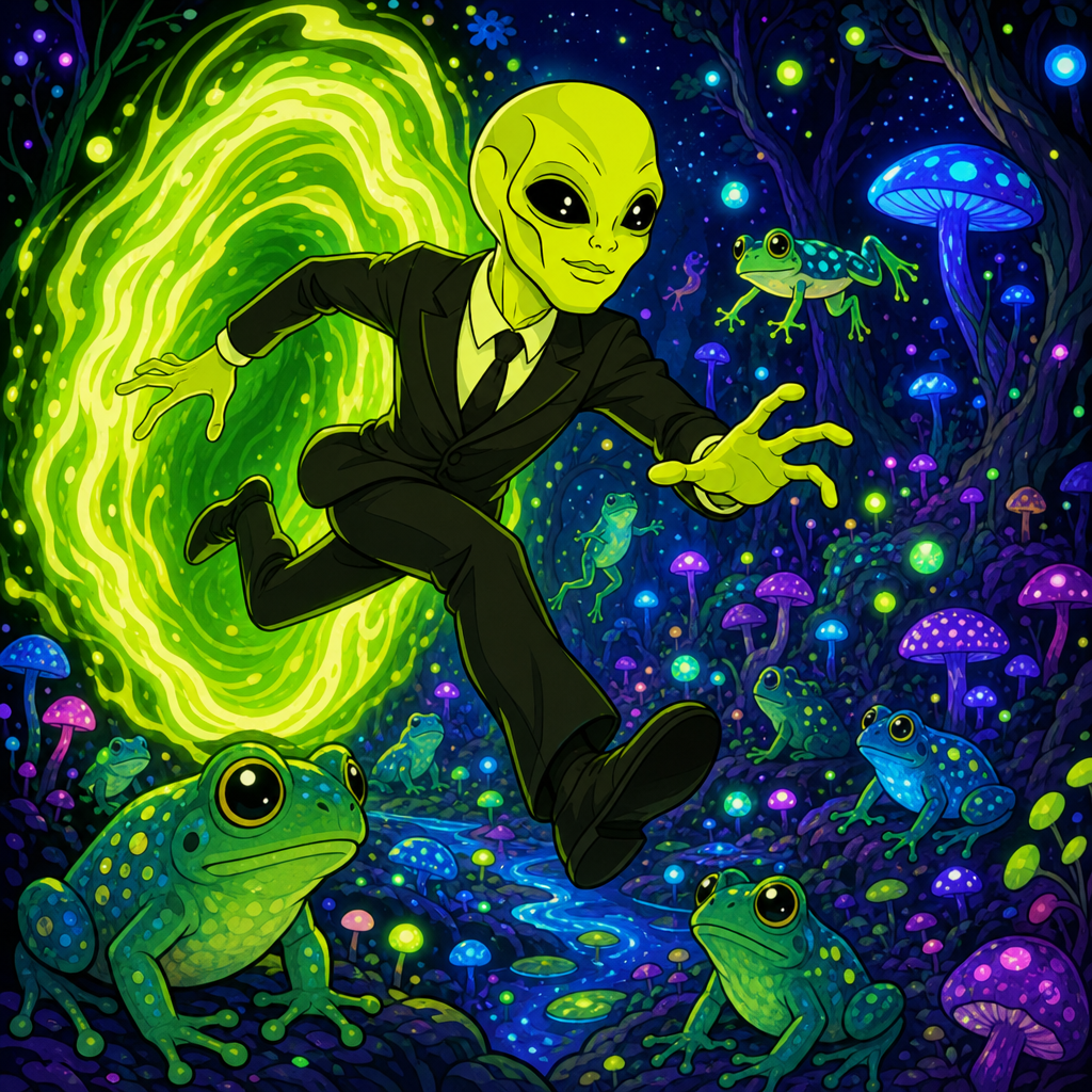 ALIENHOOD — dream portal forest